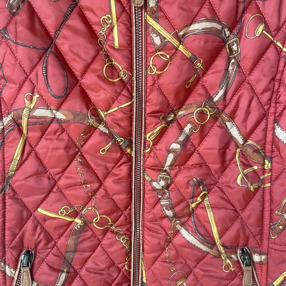Talbots Equestrian Quilted Vest - Picture 3 of 8
